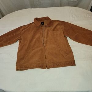 Wild Fable Tan Corduroy Jacket Womens Size Medium